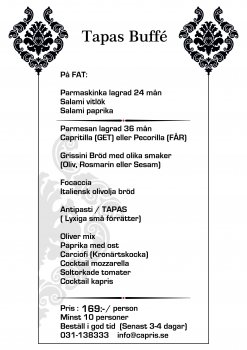 Tapas Buffe